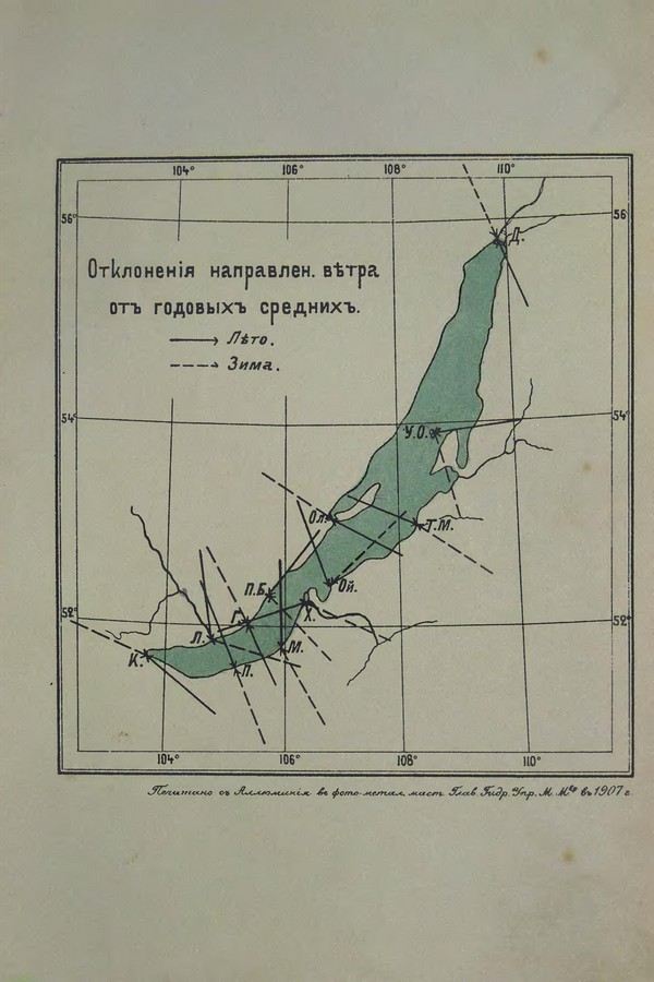 Очерк климатических особенностей Байкала